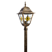 Светильник ландшафтный Arte Lamp BERLIN A1016PA-1BN 75Вт IP44 E27 золотой/чёрный