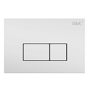 Панель смыва D&K DB1499016 белый