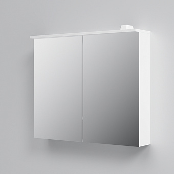Шкаф зеркальный AM-PM Spirit 2.0 M70AMCX0801WG 18,5х80х68см с подсветкой