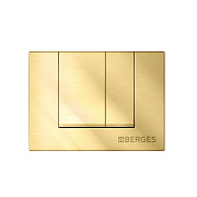 Кнопка для инсталляции BERGES NOVUM S9 золото глянец
