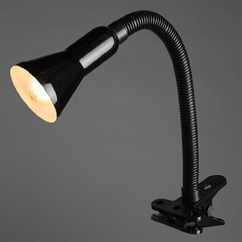 Настольная лампа офисная Arte Lamp CORD A1210LT-1BK 40Вт E14