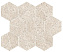 Керамическая мозаика Atlas Concord Италия Boost Stone A67I White Mosaico Hex. 25х28,5см 0,428кв.м.