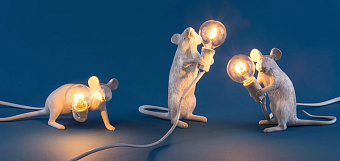 Настольная лампа ImperiumLOFT Seletti Mouse 168481-22 40Вт E14