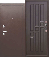 Входная дверь FERRONI Квартирный Гарда 960х2050мм Антик медь\Венге левая