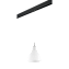 Трековый светильник Lightstar Loft PRO865016 40Вт E14 белый для однофазного трека