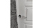 Дверная ручка нажимная MORELLI UMBERTO MH-41-CLASSIC PC/W белый/хром