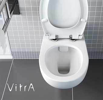 Унитаз подвесной VITRA VitrA for All 5810B003-6234 безободковый без микролифта