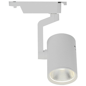 Трековый светильник Arte Lamp TRACCIA A2330PL-1WH 30Вт LED прозрачный для однофазного трека