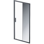 Душевая дверь AM-PM Gem Solo W90G-100-1-195BMir 195х100см стекло зеркальное