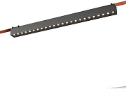 Трековый светильник ST Luce BAND ST455.436.24 24Вт LED чёрный для низковольтного трека