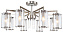 Люстра потолочная Stilfort Vase 1046/11/08PT 40Вт 8 лампочек E14