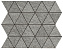 Керамическая мозаика Atlas Concord Италия Klif AN7I Grey Triangles 28,5х33см 0,38кв.м.