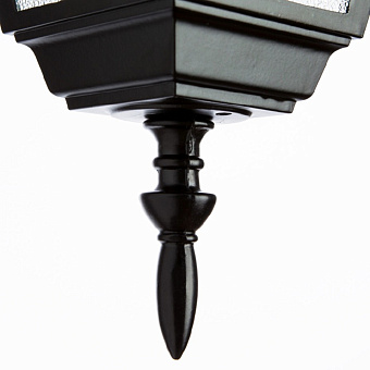 Светильник фасадный Arte Lamp BREMEN A1012AL-1BK 60Вт IP44 E27 чёрный