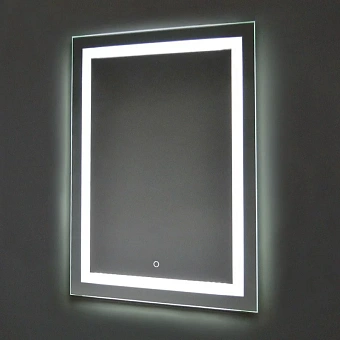 Зеркало Azario РИГА-6 ФР-00001940 80х60см с антизапотеванием/с подсветкой
