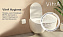 Унитаз подвесной VITRA Nest 5176B003-6233 безободковый без микролифта