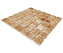Стеклянная мозаика Роскошная мозаика МС 5266 бежевый 30х30см 0,54кв.м.