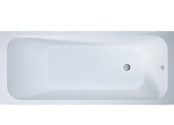 Ванна каменная SALINI ORLANDO 102011M S-Sense глянцевая 170х70см встраиваемая