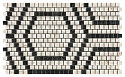 Керамическая мозаика Atlas Concord Италия Marvel Pro ADVB Mosaico Honeycomb Warm Lappato 30х49см 0,882кв.м.