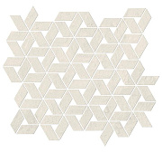 Керамическая мозаика Atlas Concord Италия Raw 9RTW White Twist 35,8х31см 0,66кв.м.