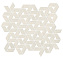 Керамическая мозаика Atlas Concord Италия Raw 9RTW White Twist 35,8х31см 0,66кв.м.