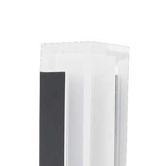 Светильник фасадный Favourite Pillar 2861-1W 7Вт IP54 LED чёрный