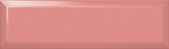 Настенная плитка KERAMA MARAZZI 9024 розовый грань 8,5х28,5см 0,97кв.м. глянцевая