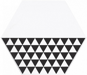 Декор KERAMA MARAZZI Буранелли NT\A218\SG2300 треугольники 20х23,1см 0,897кв.м.