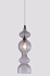 Светильник подвесной CRYSTAL LUX IRIS IRIS SP1 A SMOKE 60Вт E14
