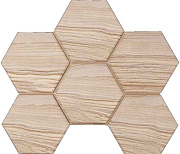 Керамическая мозаика ESTIMA Selection Mosaic/SI02_NS/25x28,5x10/Hexagon бежевый 25х28,5см 0,071кв.м.