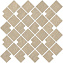 Керамическая мозаика Atlas Concord Италия Raw 9RBS Sand Block 28х28см 0,47кв.м.