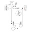 Светильник подвесной Maytoni Ring MOD013PL-04B 25Вт G9