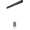 Трековый светильник Lightstar Rullo PRORP43131 50Вт GU10 бронза для однофазного трека
