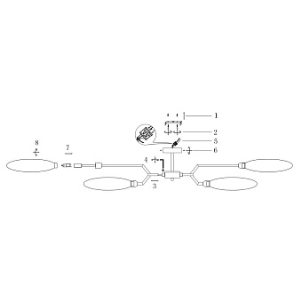 Светильник потолочный Maytoni Ventura MOD012CL-06G 28Вт G9