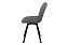 Кухонный стул поворотный AERO 45х52х87см велюр/сталь Dark Grey