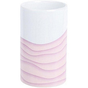 Стакан в ванную FIXSEN Agat FX-220-3 белый/розовый