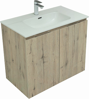 Мебель для ванной AQUANET Алвита New 274214 коричневый