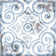 Декор KERAMA MARAZZI Барио DD\C24\17023 голубой 15х15см 0,495кв.м.