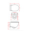 Унитаз подвесной ArtCeram FILE 2.0 FLV004 05 30 (ст.арт.FLV0 безободковый без сиденья