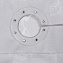 Шторка для ванной WASSERKRAFT Ohre 200х200см серый