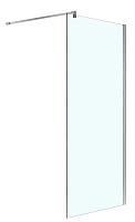 Душевая перегородка Azario CHICAGO Walk-in 1000x1950 прозрачное стекло 8 мм, цвет профиля серебро (A