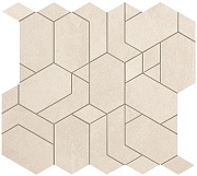 Керамическая мозаика Atlas Concord Италия Boost Pro A0P8 Ivory Mosaico Shapes 33,5х31см 0,623кв.м.