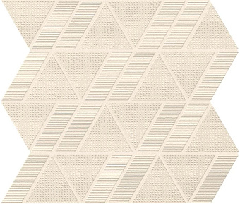 Керамическая мозаика Atlas Concord Италия Aplomb A6SQ Cream Mosaico Triangle 30,5х31,5см 0,576кв.м.