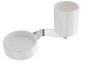 Набор аксессуаров для ванной Stil Haus Bucket BK14(08-BI) хром 2 предметов