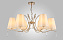 Люстра подвесная CRYSTAL LUX RENATA RENATA SP6 GOLD 360Вт 6 лампочек E14