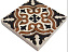 Вставка Роскошная мозаика ВК 17 бежевый/коричневый/чёрный 6х6см 0,004кв.м.
