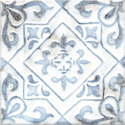 Декор KERAMA MARAZZI Барио DD\C34\17023 голубой 15х15см 0,495кв.м.