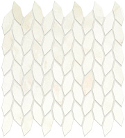 Керамическая мозаика Atlas Concord Италия Marvel Shine A4WK Calacatta Delicato Mosaico Twist Shiny 30,5х30,5см 0,558кв.м.