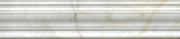 Бордюр KERAMA MARAZZI Кантата BLE024 белый глянцевый 5,5х25см 0,179кв.м.