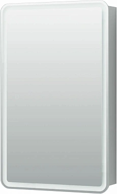 Шкаф зеркальный AQUANET Оптима 311859 15х50х80см с подсветкой
