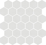 Керамическая мозаика KERAMA MARAZZI Агуста 63000 белый натуральный 29,7х29,8см 0,529кв.м.